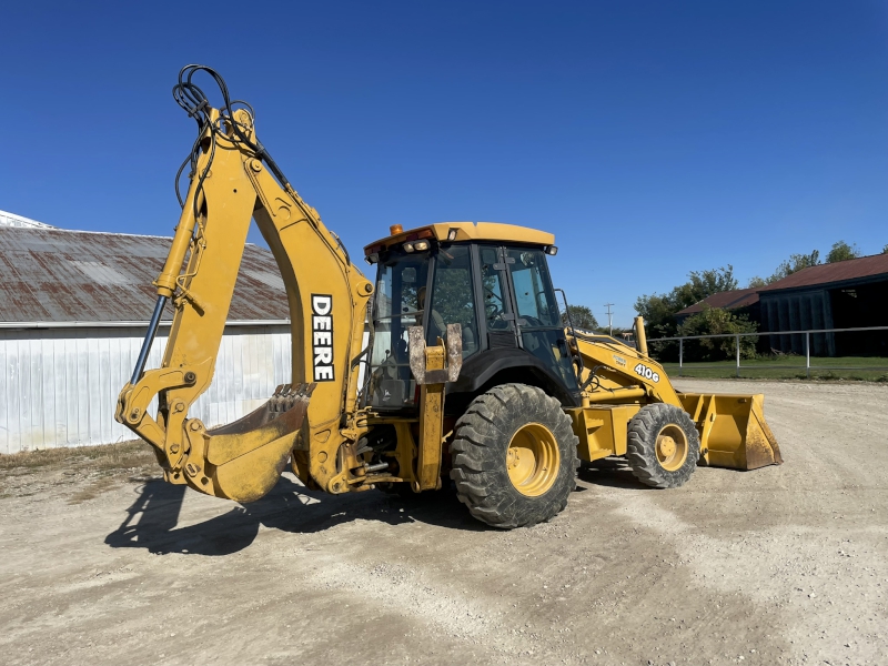 2001 John Deere 410G Tractor Loader Backhoe