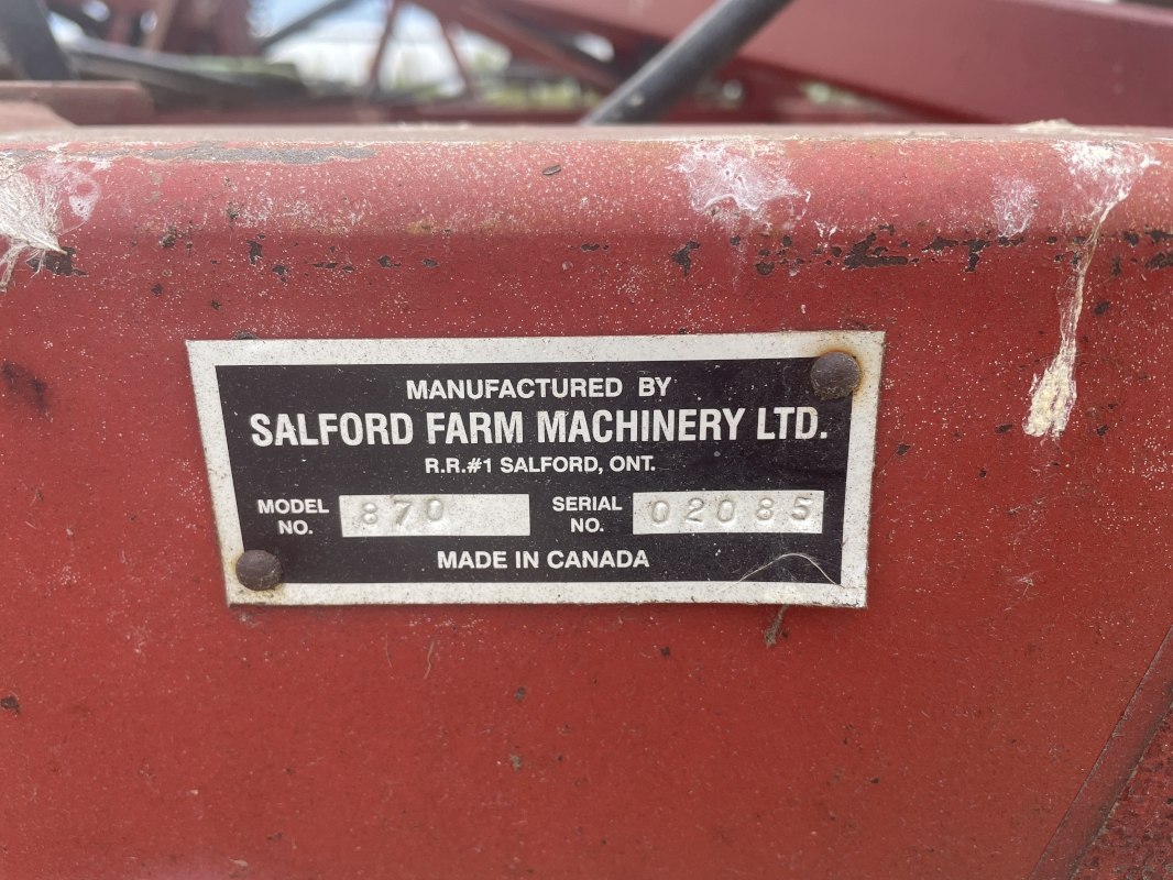 2002 Salford 870 Harrow