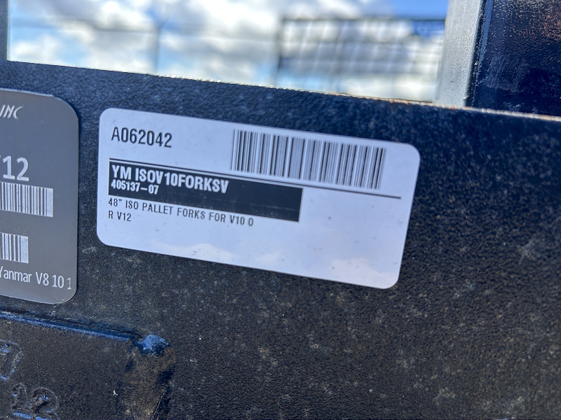 2023 Yanmar ISOV10FORKSV Pallet Fork