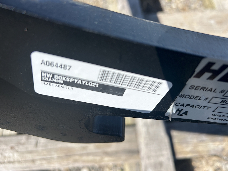 2022 Horst BOKSPYAYLQ21 Snow Pusher