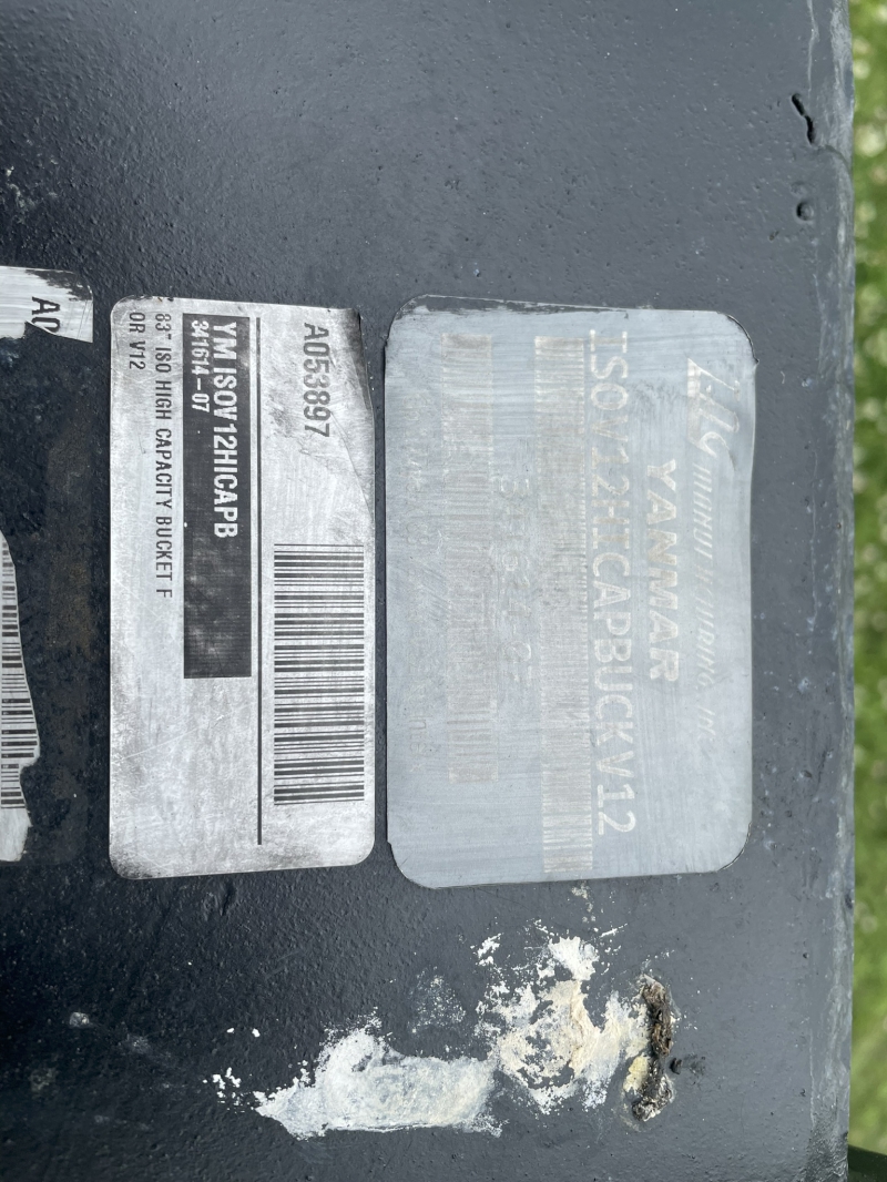 2021 Yanmar ISOV12HICAPB Bucket