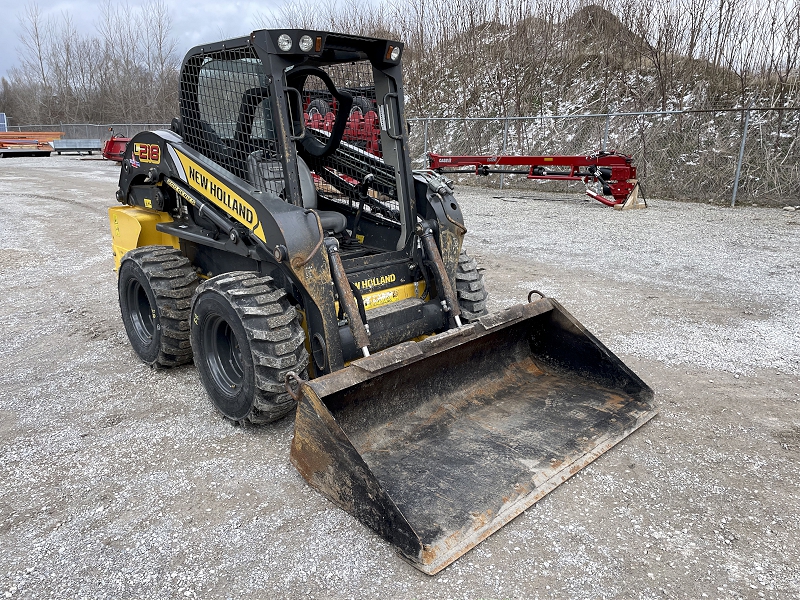 2019 New Holland L218-T4B Skid Steer Loader