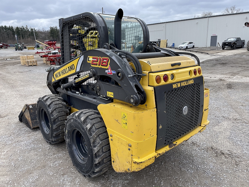 2019 New Holland L218-T4B Skid Steer Loader