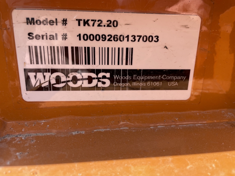 2024 Woods TK72.20 Mower/Finishing