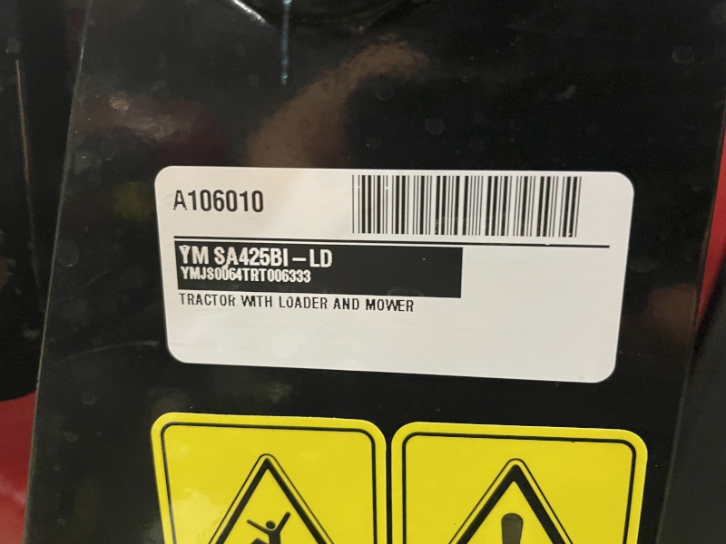 2025 Yanmar SA425BI-LD Tractor