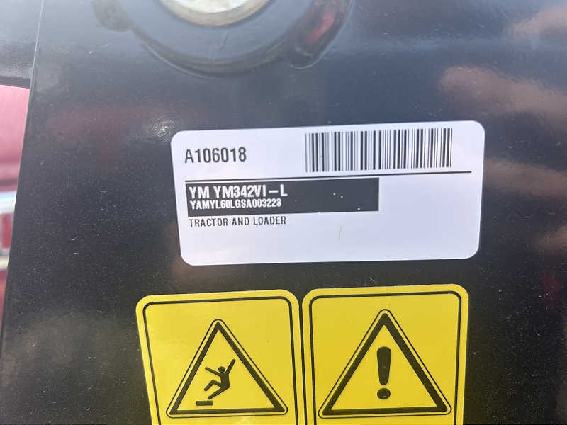 2025 Yanmar YM342VI-L Tractor