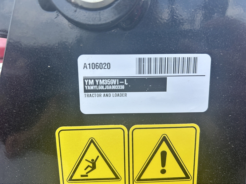 2025 Yanmar YM359VI-L Tractor