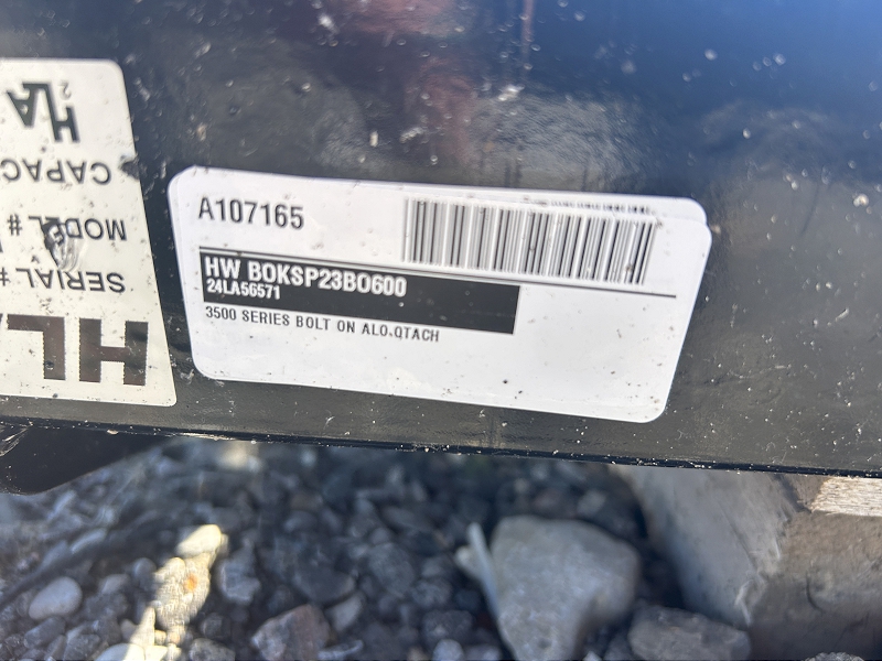 2024 Horst BOKSP23AO600 Attachments