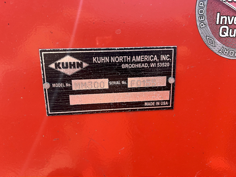 2013 Kuhn MM300 Windrow Merger