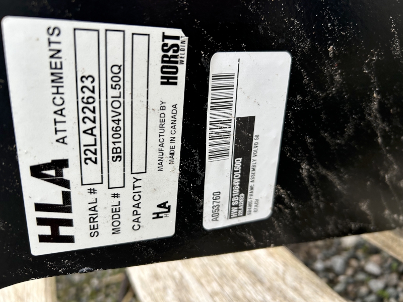 2022 Horst SB1064VOL50Q Snow Blade