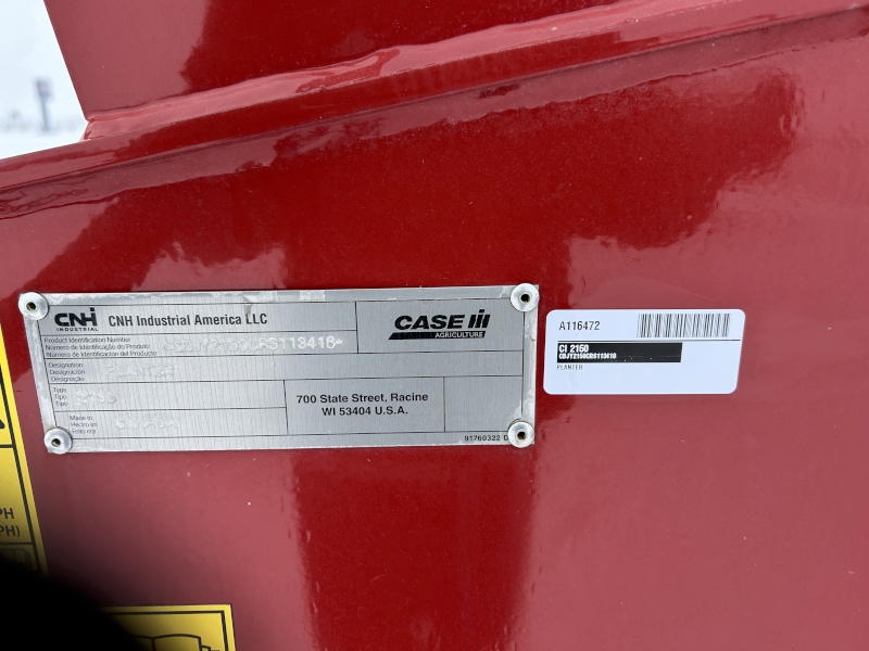 2025 Case IH 2150 Planter