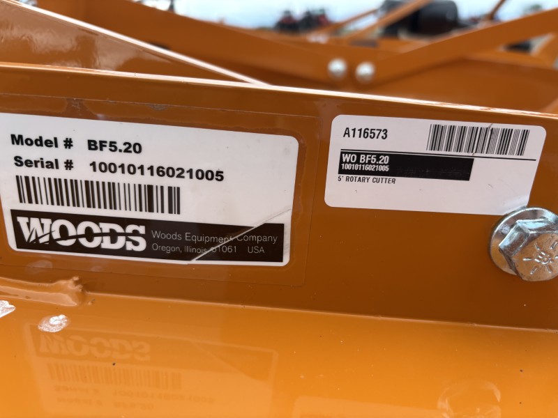 2026 Woods BF5.20 Mower/Rotary Cutter