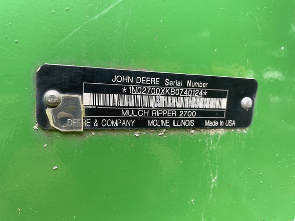 2011 John Deere 2700 Disk Ripper
