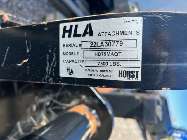 2022 Horst HD75MAQT Pallet Fork