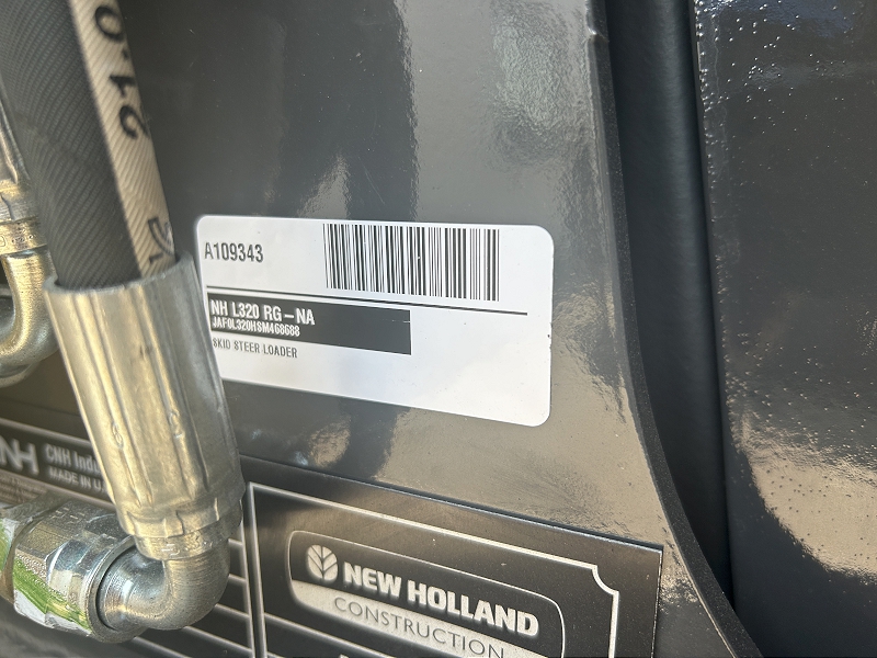 2025 New Holland L320 RG-NA Skid Steer Loader