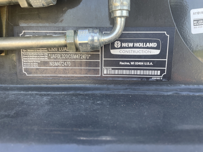 2026 New Holland L320 RG-NA Skid Steer Loader