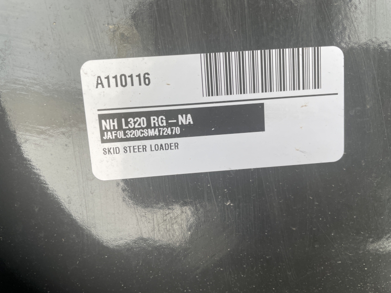 2026 New Holland L320 RG-NA Skid Steer Loader