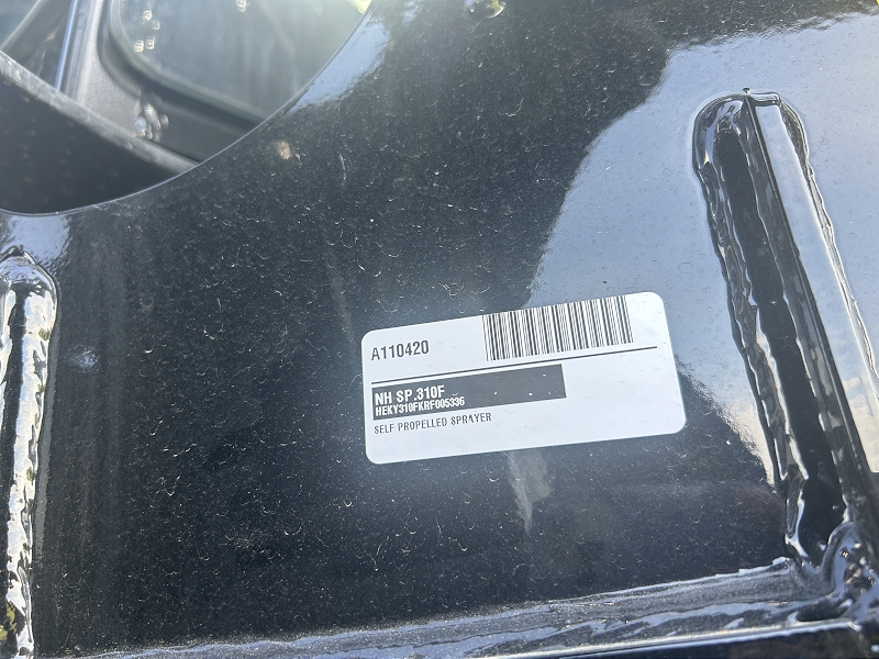 2024 New Holland SP.310F Sprayer/High Clearance