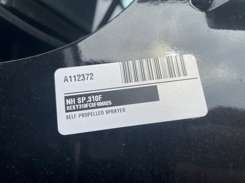 2026 New Holland SP.310F Sprayer/High Clearance