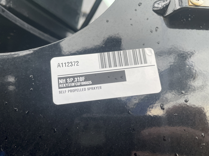 2026 New Holland SP.310F Sprayer/High Clearance