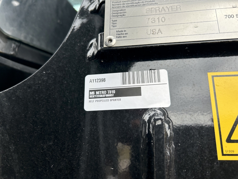 2026 Miller NITRO 7310 Sprayer/High Clearance
