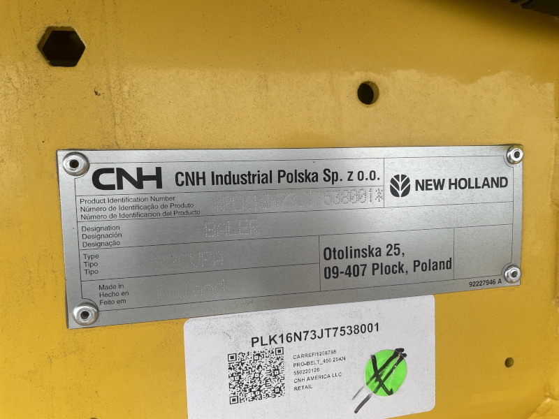 2026 New Holland PRO-BELT_450 Baler/Round