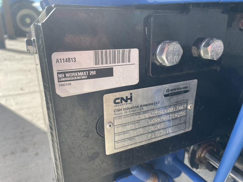 2020 New Holland WORKMAST 25S Tractor Compact