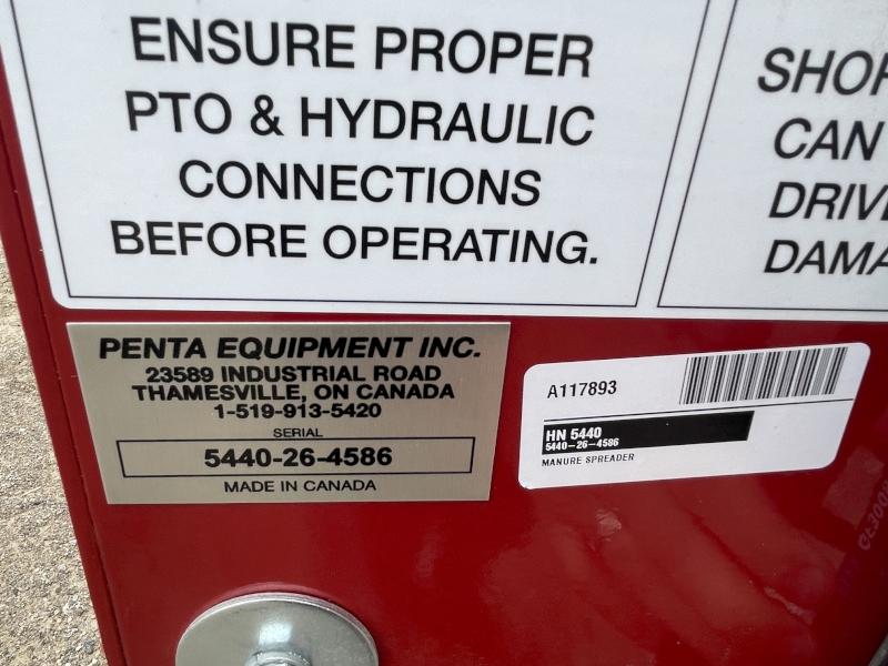 2026 Hagedorn 5440 Manure Spreader