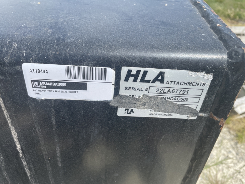 2022 Horst MB84HDAO600 Bucket