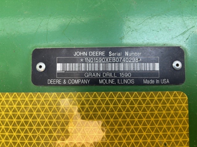 2011 John Deere 1590 Air Drill