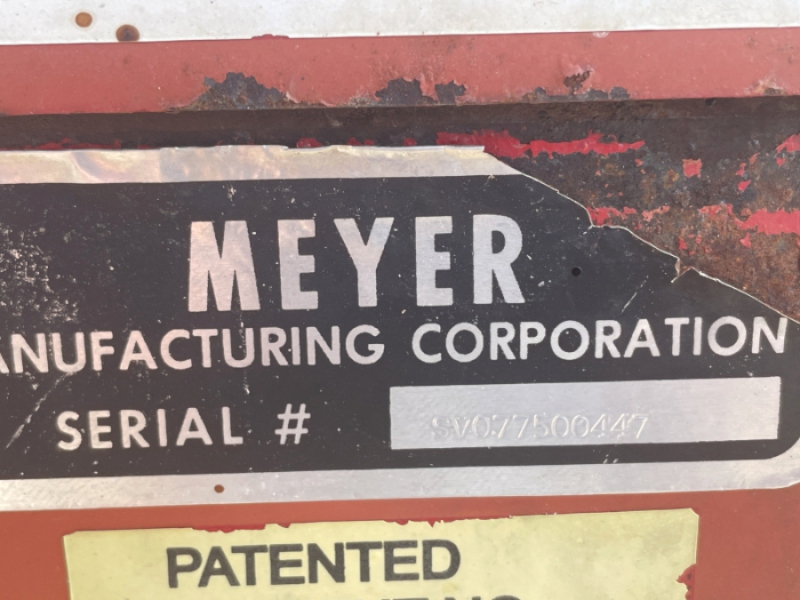 2007 Meyer 7500 Manure Spreader