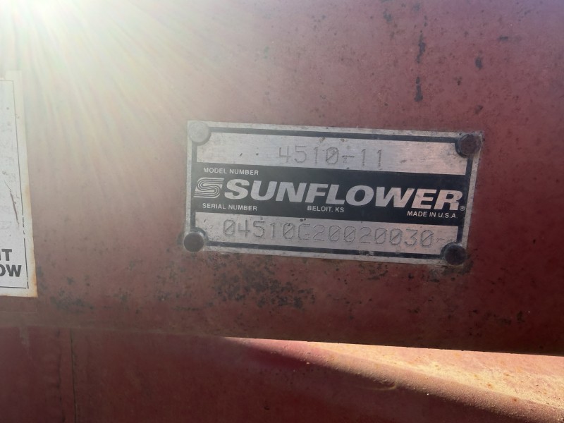 Sunflower 4510 Chisel Plow