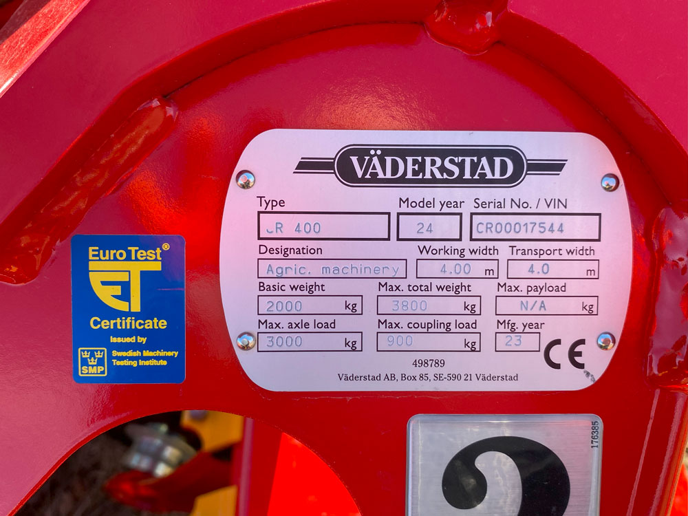 2024 Vaderstad CR400 Disk