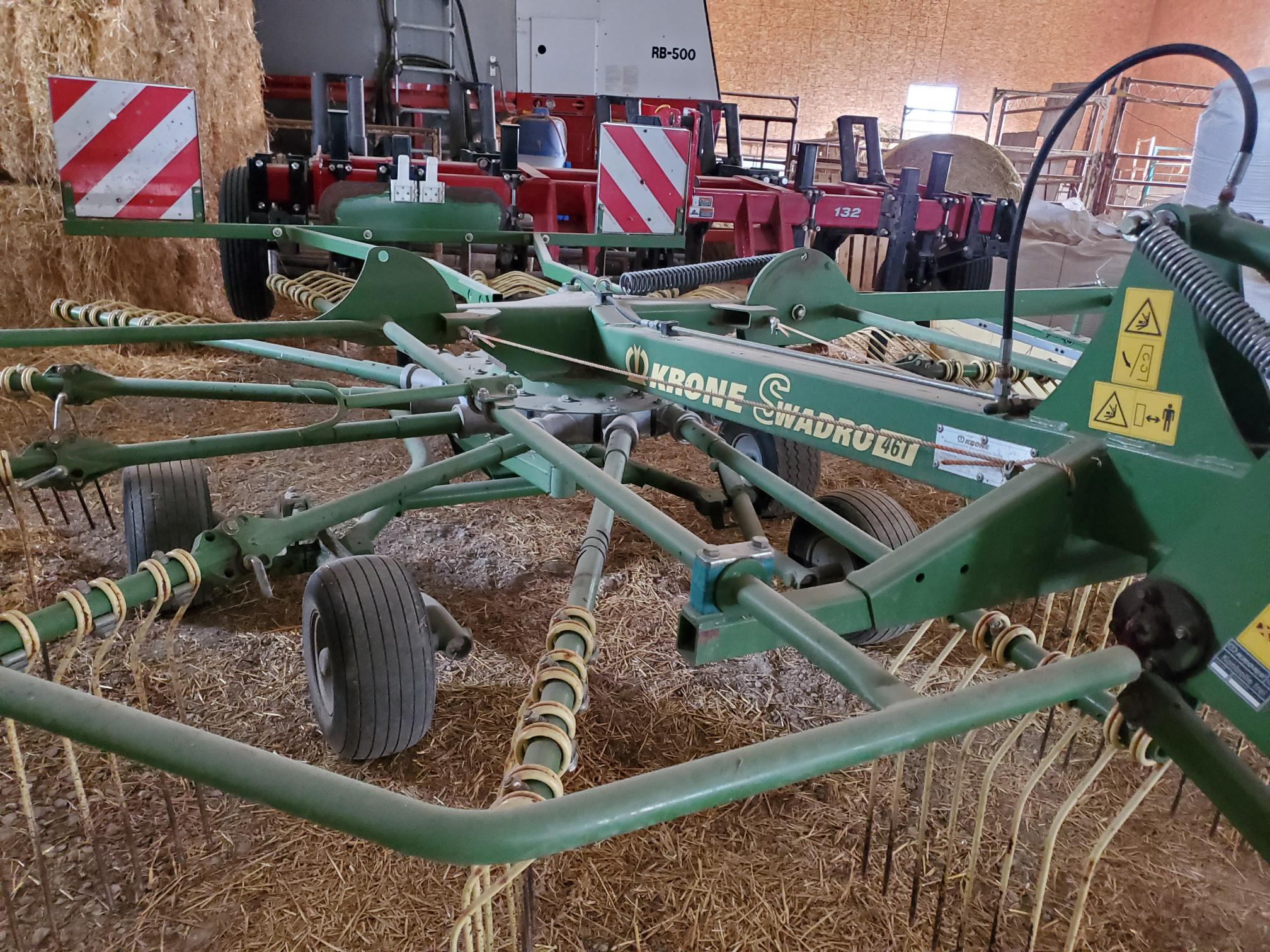 2012 Krone 46T Rake