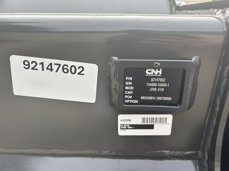 2024 Case 3CYD Bucket