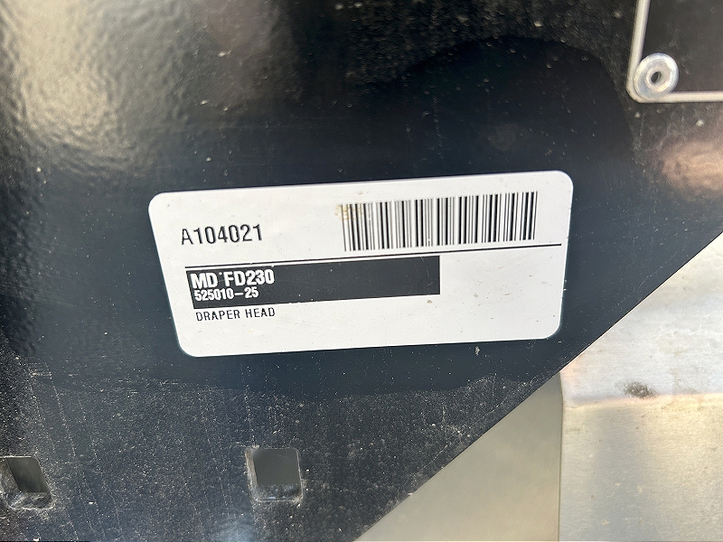 2025 MacDon FD230 Header Draper Flex