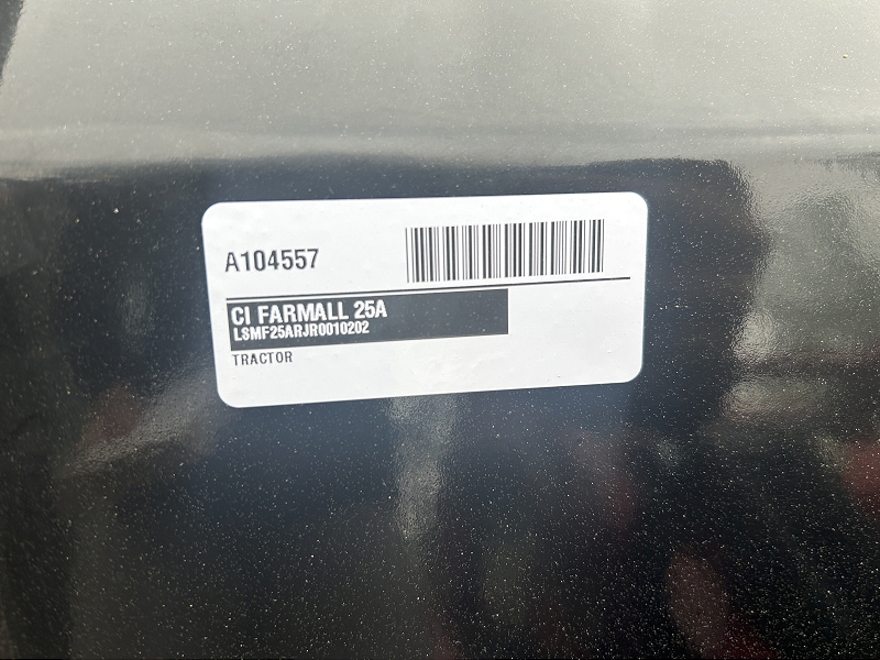 2025 Case IH FARMALL 25A Tractor
