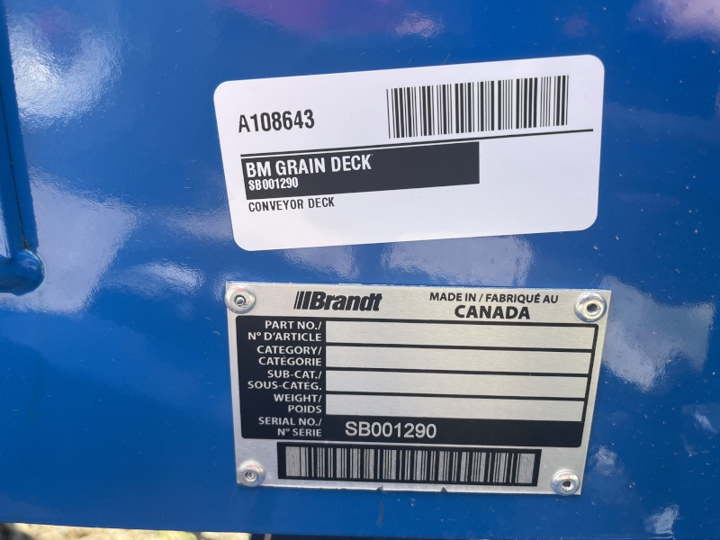 2025 Brandt GRAIN DECK Belt Conveyor