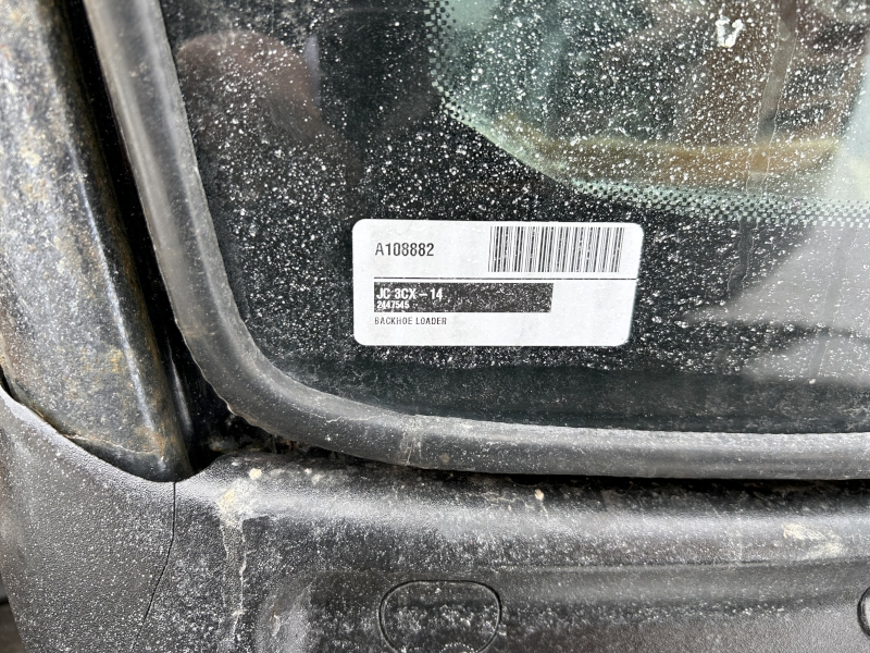 2016 JCB 3CX-14 Tractor Loader Backhoe