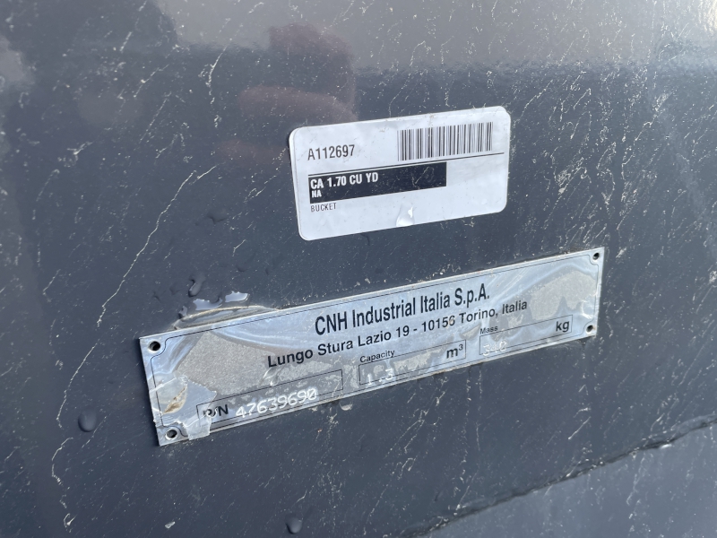 2025 Case 1.7 CU YD Bucket
