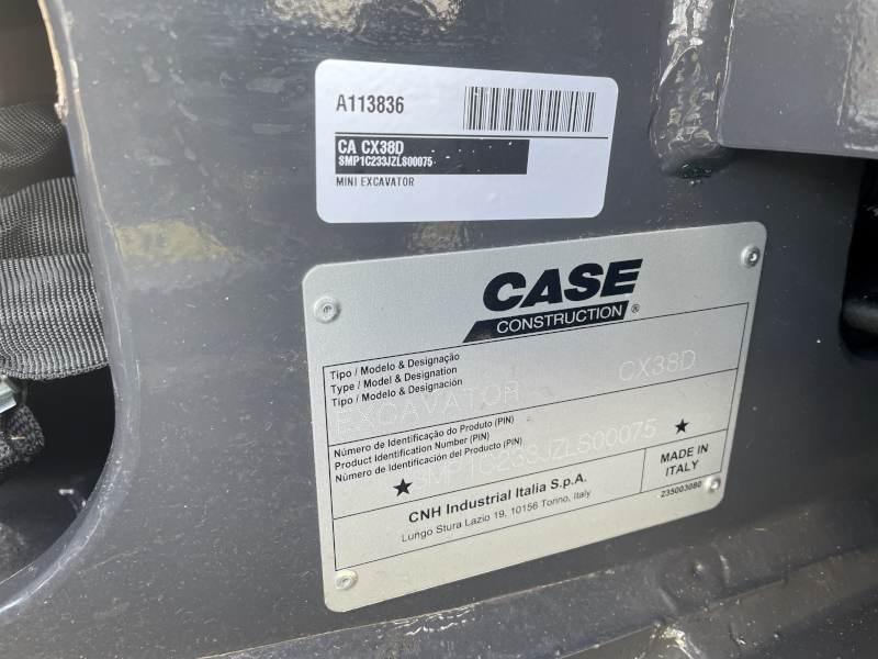 2026 Case CX38D Excavator