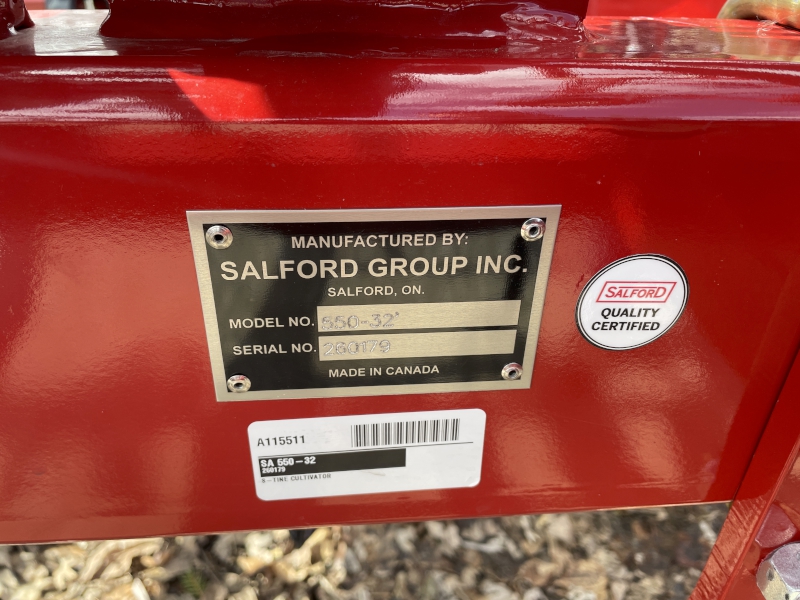 2026 Salford 550-32 Field Cultivator