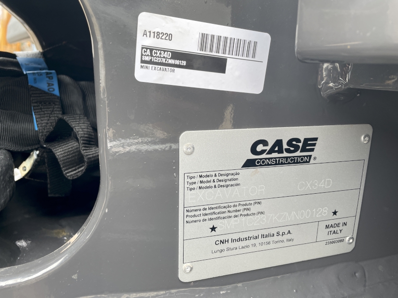 2026 Case CX34D Excavator