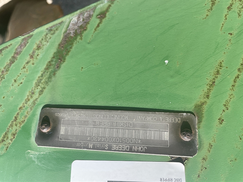 1998 John Deere 510 Disk Ripper