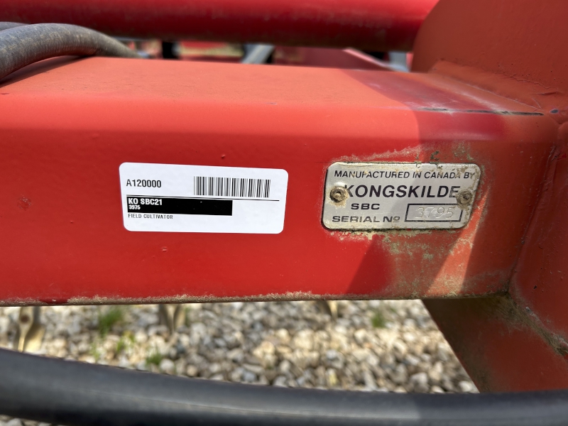 2000 Kongskilde SBC21 Field Cultivator