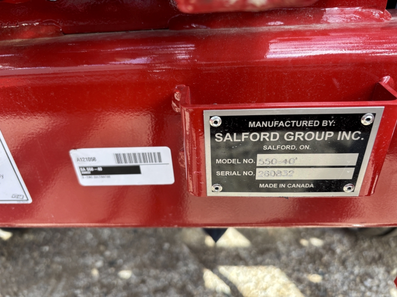 2026 Salford 550-40 Field Cultivator