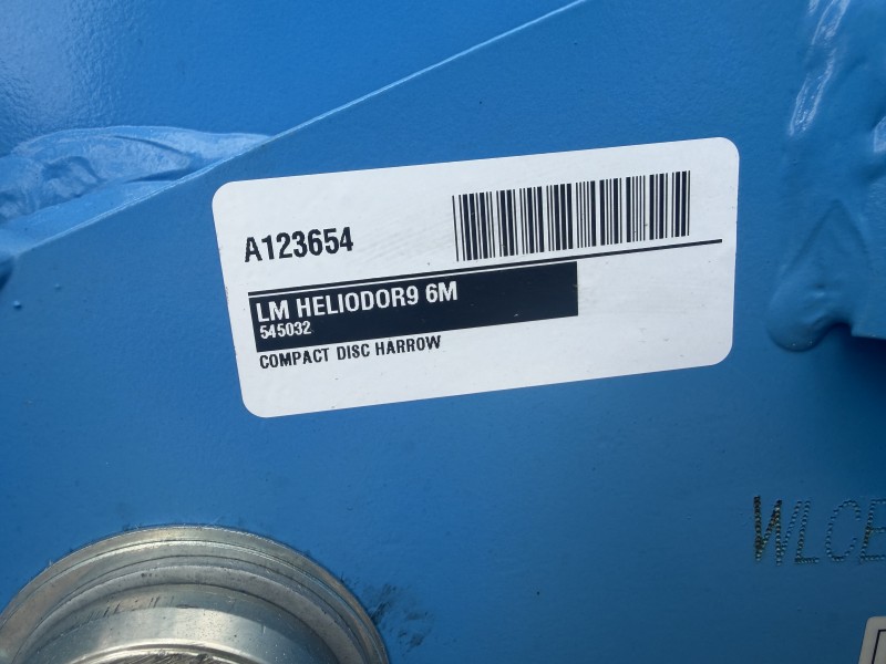 2026 LEMKEN HELIODOR9 6M Compact Disc