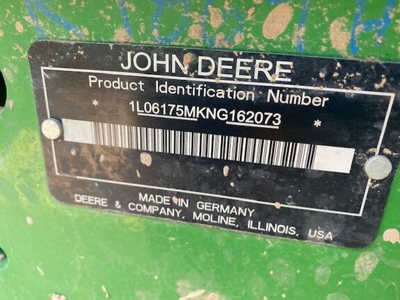 2022 John Deere 6175M Tractor