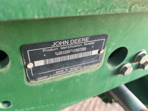 2020 John Deere 6155R Tractor