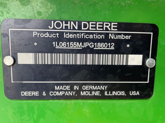 2023 John Deere 6155M Tractor